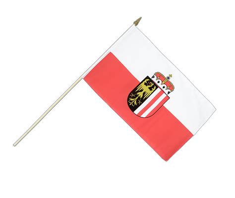 Stockflagge Oberösterreich 30 x 45 cm FlaggenPlatz Shop