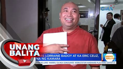 SMNI Anchors Lorraine Badoy Ka Eric Celiz Pinalaya Na Ng Kamara UB