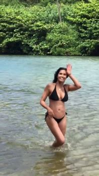Insta Padma Lakshmi Black Bikini In Hawaii Apr Phun Org Forum