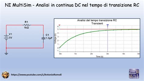 Multisim Semplice Analisi E Simulazione Del Regime Transitorio In Un