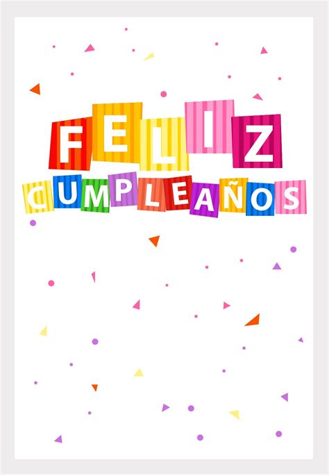 Felicitaciones Cumpleaños Imprimir