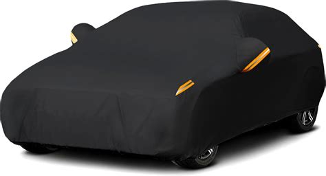 Amazon.com: MORNYRAY Waterproof Car Cover All Weather Snowproof UV ...