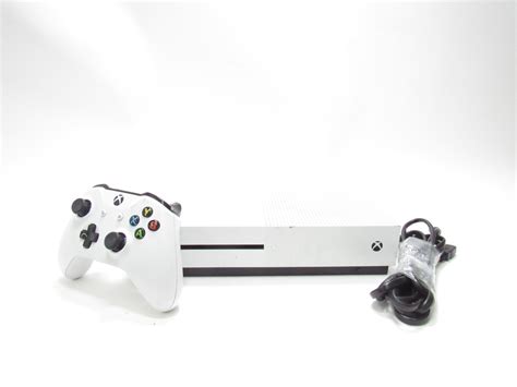 Microsoft Xbox One S 1681 1tb Hdd White Body Home Video Game Console 9519