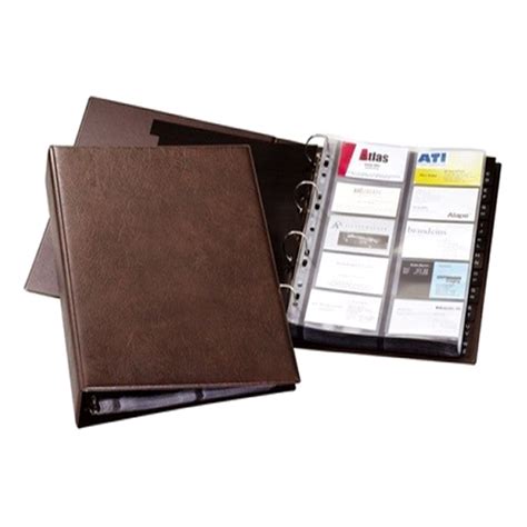 Durable 2384 Visifix A4 Business Card Album 400 Cards Allmax E Store