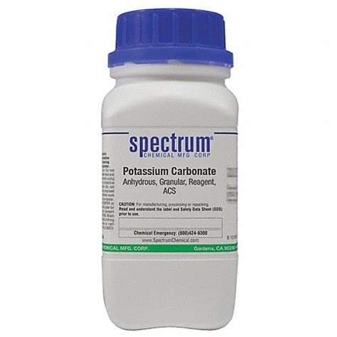 Spectrum Potassium Carbonate Anhydrous Granular Reagent Acs 584 08