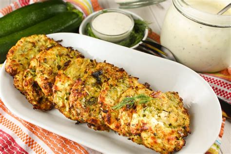 Air Fryer Zucchini Fritters