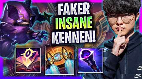 Faker Is Insane With Kennen Top T Faker Plays Kennen Top Vs K Sante