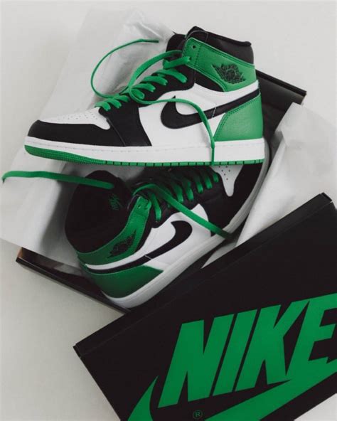 SNKR TWITR On Twitter AD Jordan Retro 1 High OG Lucky Green