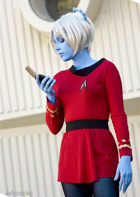 Andorian Starfleet Uniform from Star Trek: TOS Costume Star Wars, Star Trek Cosplay, Star Trek ...