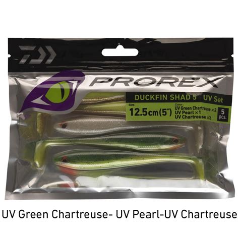 Leurre Souple Daiwa Prorex Duckfin Shad Mix Cm Leurre De La P Che