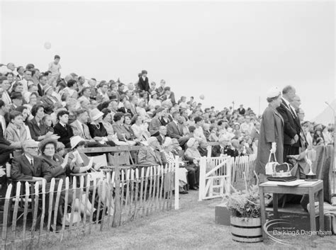 Dagenham Town Show 1966 Showing Members Of The Audience And The