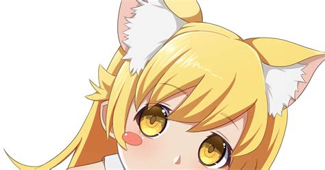 Cat Ears Monogatari Series Oshino Shinobu ごめんにゃさいしのぶ Pixiv