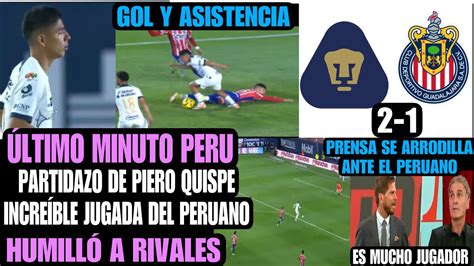 Golazo De Quispe Orgullo Peruano Youtube