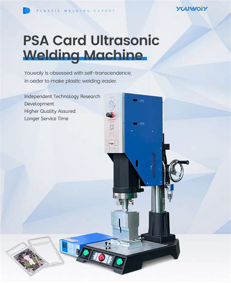 Psa Grading Card Slab Cases Sealing Ultrasonic Welding Machine Card