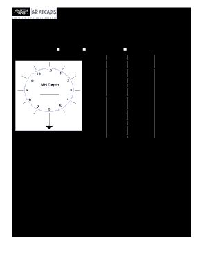 Manhole Inspection Form Fill Online Printable Fillable Blank