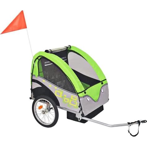 Remorque De V Lo Pour Enfants Pliable Remorque De Bicyclette Jardin