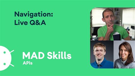 Navigation Live Qanda Mad Skills Youtube