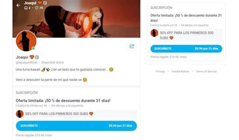 La Joaqui se abrió un OnlyFans A cuánto vende las fotos en la