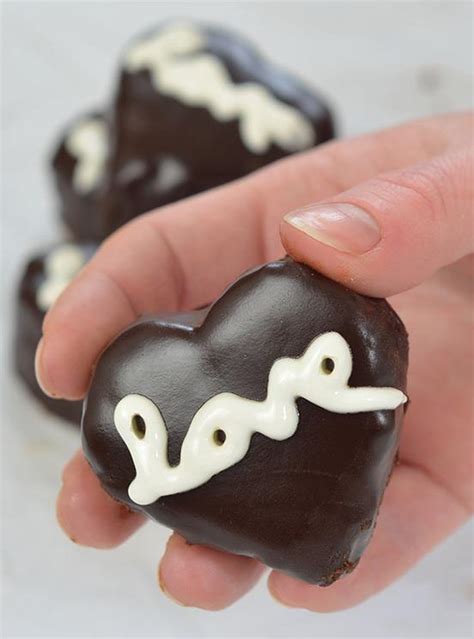 Ding Dong Valentines Chocolate Hearts | Valentines Day Dessert