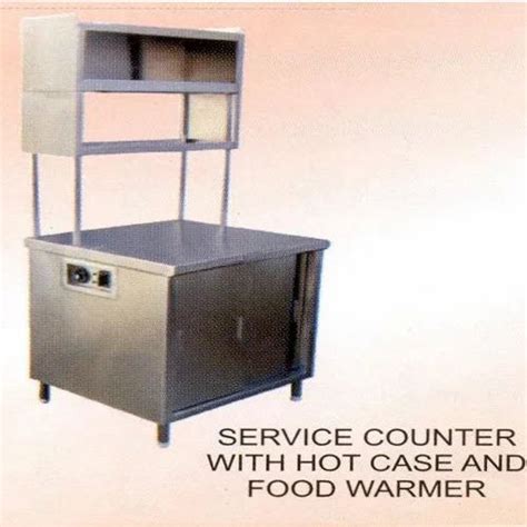 Cool Tech Ss Service Counter With Hot Case Food Warmer At Rs 45000 In Nagpur