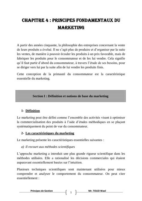 Pdf Chapitre 4 Principes Fondamentaux Du Marketing Dokumentips