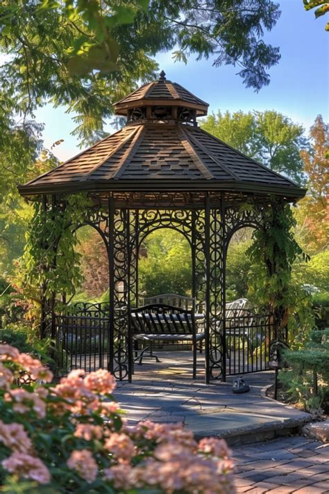 Backyard Gazebo Ideas: Elegant Outdoor Structures - Quiet Minimal