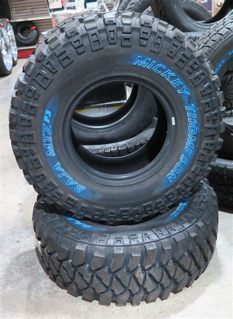 Qty 2 Mickey Thompson Baja Mtz P3 Tires 33x1250r15lt