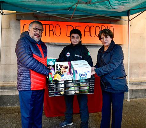 Abren Centro De Acopio En Palacio De Gobierno Para Daminificados Por El