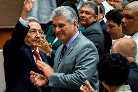 Miguel Díaz Canel Es Investido Como Nuevo Presidente De Cuba