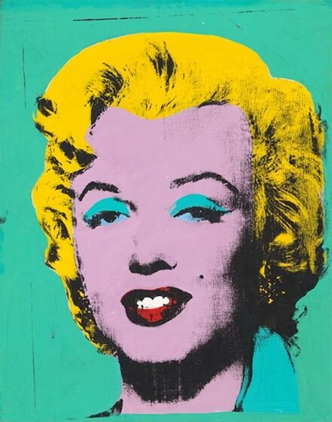 View Andy Warhol Green Marilyn 1962 Acrylic Silkscreen Ink In The