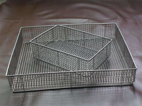 Stainless Steel Mesh Basket Anping Chuangzhan Wire Mesh Co Ltd