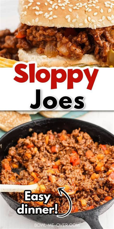 Homemade Sloppy Joes Artofit