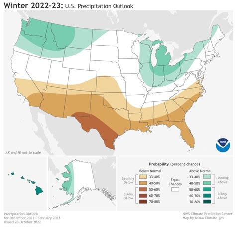 NOAA 2022 2023 Winter Outlook Issued Today Winter Weather