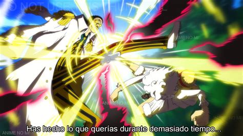 One Piece Capítulo 1082 Luffy Finalmente Derrota al Almirante Kizaru