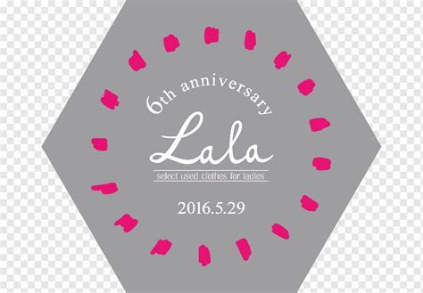 Logo Brand Pink M Font 6th Anniversary Love Text Heart Png PNGWing