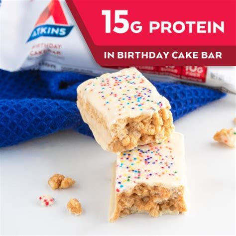 Atkins Birthday Cake Meal Protein Bar 5 Ct Ralphs