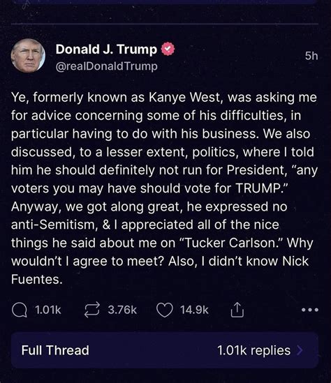 Raptv On Twitter Donald Trump Speaks On Kanye West ‼️😳