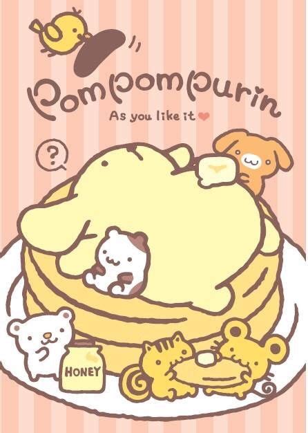 Pompompurin Hello Kitty Iphone Wallpaper Sanrio Wallpaper Cute Anime