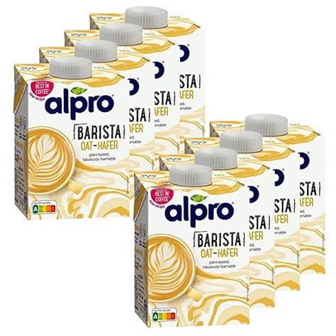 Alpro Hafer Drink Barista 500ml 8er Pack Amazon De Lebensmittel