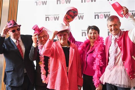 In Pictures Scottish Politicians Wear It Pink To Support Breast Cancer