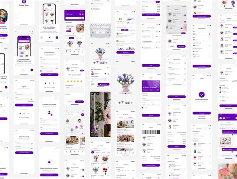 Flower Delivery Mobile App Uiux Design Flower Shop Ecommerce App Ui