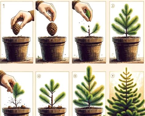 Growing A Pine Tree From A Cone Gardening Sun