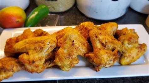 Easy Spicy Mango Chicken Wings Recipe Youtube