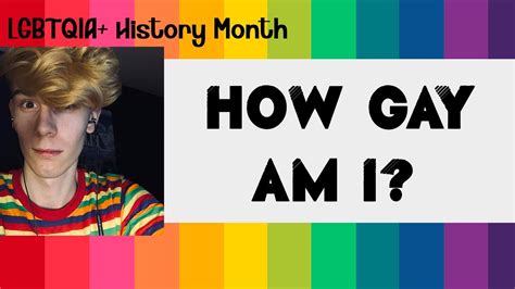 Taking A Buzzfeed How Gay Am I Quiz Lgbtqia History Month Youtube