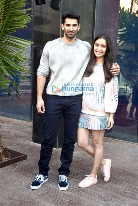 Aditya Roy Kapur and Shraddha Kapoor snapped at OK Jaanu promotions ...