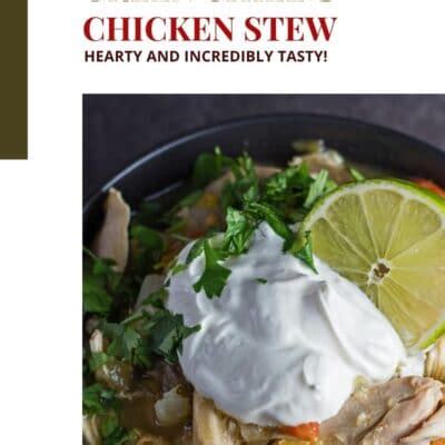 Green Chile Chicken Stew (Perfectly Tasty!) | Bake It With Love