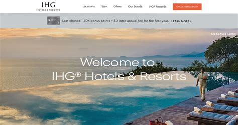 IHG Hotels & Resorts And IHG Rewards Refresh - LoyaltyLobby