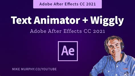 After Effects How To Get Wiggly Text With Text Animators YouTube