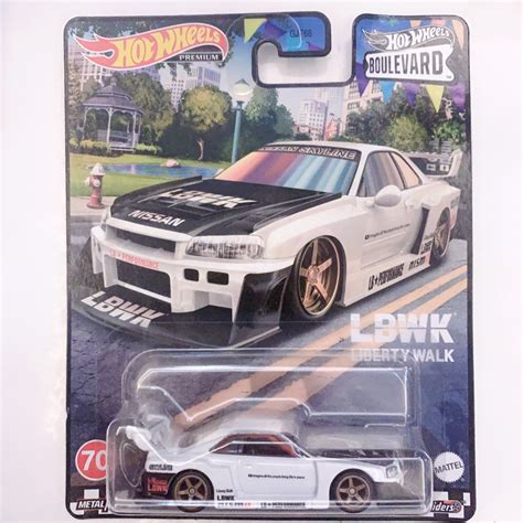 พรอมสง Hot Wheels Boulevard LB ER34 Super Silhouette Nissan Skyline Shopee Thailand