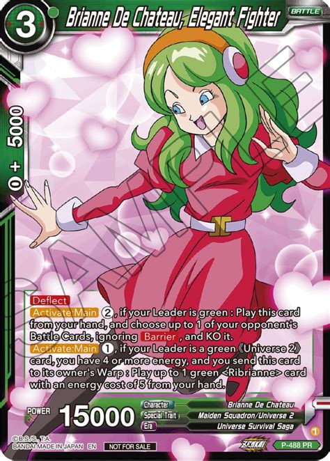 Brianne De Chateau Elegant Fighter Zenkai Series Tournament Pack Vol